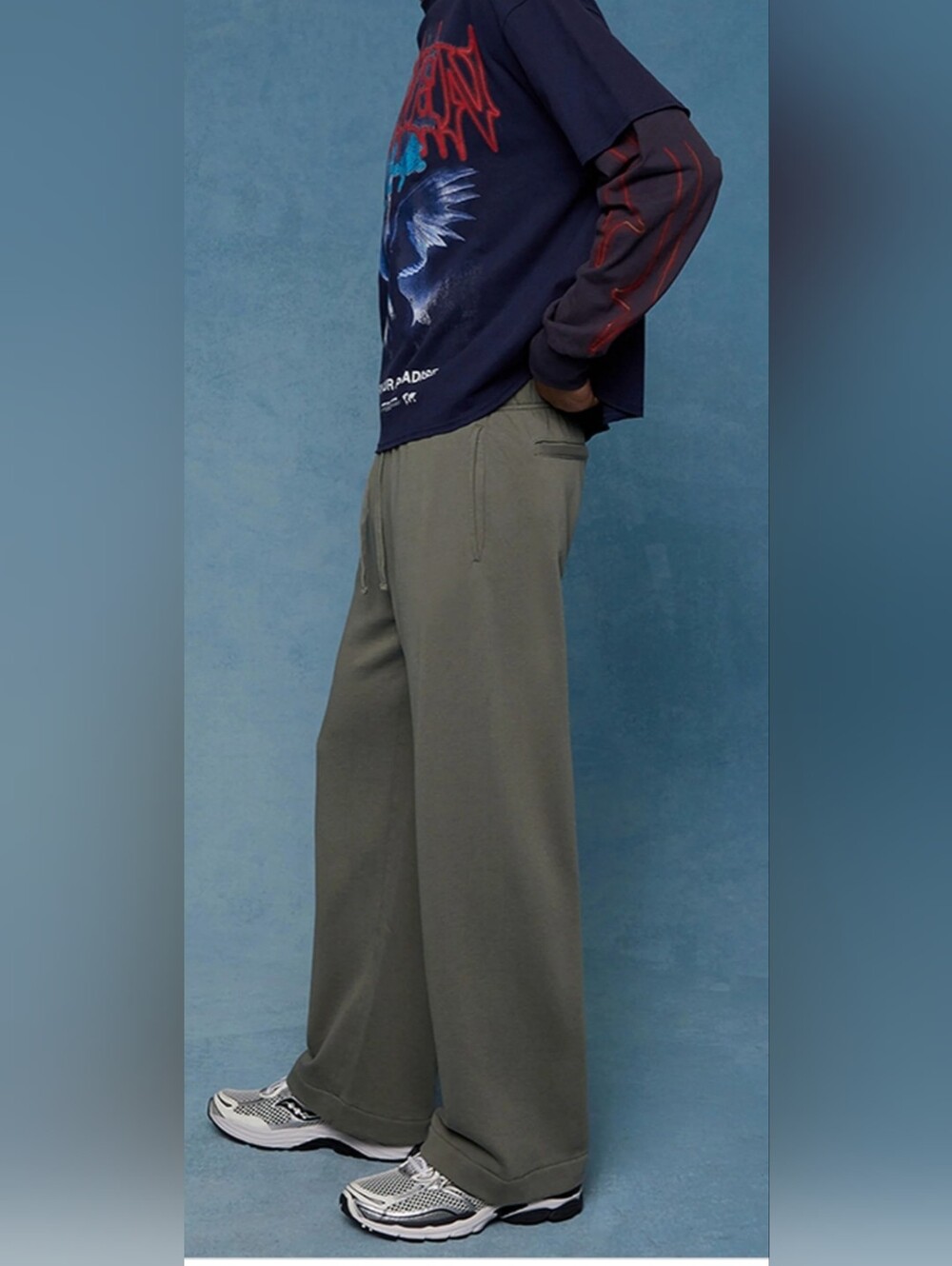 Pacsun SEALED! NWT! Fleece Extreme Baggy Swaetpants in Green. Sz Lg. R2S!